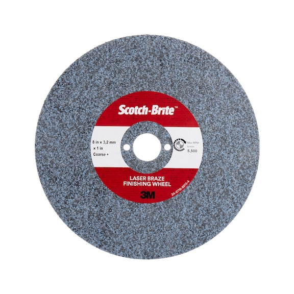 3M Scotch-Brite (TM) Laser Braze Finishing Wheel 203x2.8x25.4 mm FIN 7100115833 - Grinding wheel