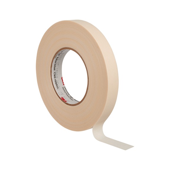 3M Papierband MC12 glasfaserverstärkt Weiß 19 mm x 55 m x 0.23 mm 7100116922 - Klebeband (Elektroinstallation)