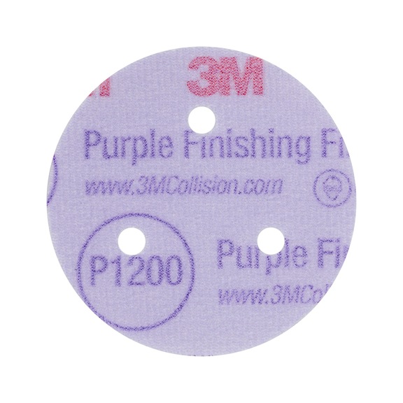 3M Hookit (TM) Purple abrasive disc 260L 50 pieces 76 mm P1200 51266 7100126231 - Grinding wheel
