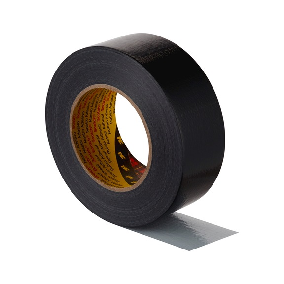 3M heavy-duty fabric adhesive tape 2904 black 1350 mm x 50 m 7100130418 - Fabric tape