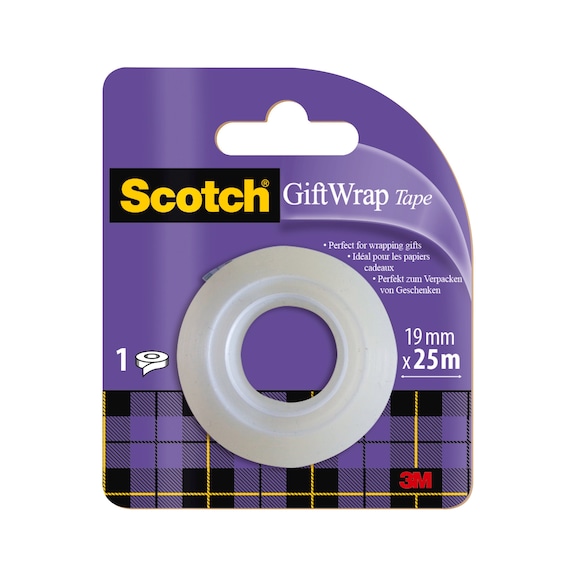 3M Scotch (R) Gift Satin Tape 1 roll 19 mm x 25 m 7100134783 - Adhesive film