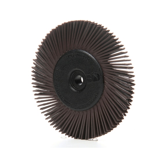 3M Scotch-Brite (TM) Radial Bristle Brush brown 152.4x12.7x25.4 mm 7100138290 - Radial bristle brush