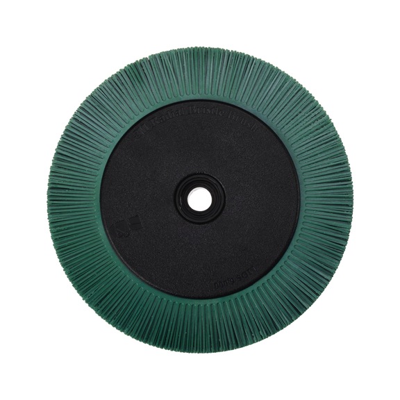 3M Scotch-Brite (TM) Radial Bristle Brush green 203.2 mm x 25.4 mm P50 7100138332 - Radial bristle brush
