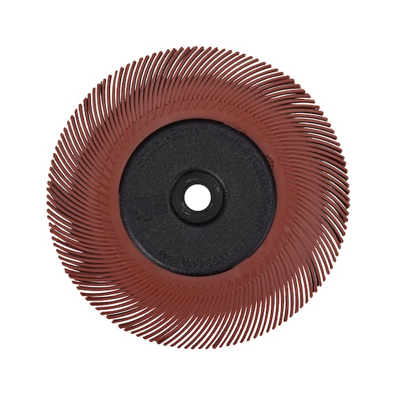 3M Scotch-Brite (TM) Radial Bristle Brush red 193.5 mm x 25.4 mm P220 7100138335 - Radial bristle brush