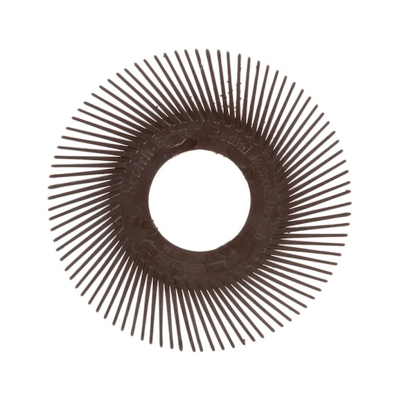 3M Scotch-Brite (TM) Radial Bristle Brush BB-ZB yellow P80 70 pieces 7100138340 - Radial bristle brush