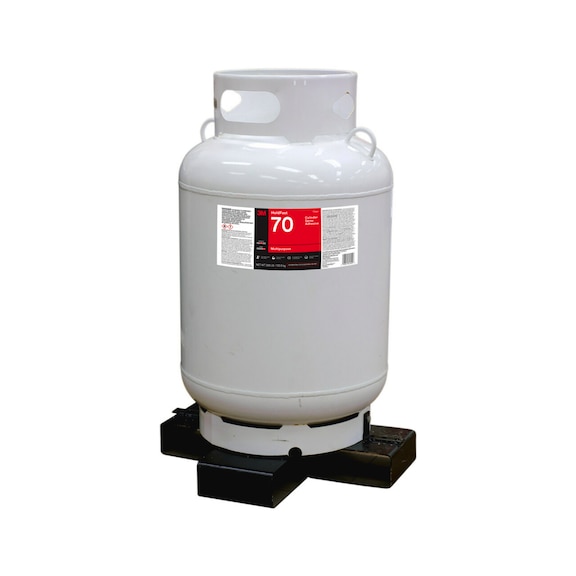 3M Zylinder Sprühklebstoff HoldFast 70 Transluzent 12.3 kg 7100138478 - Kontaktklebstoff