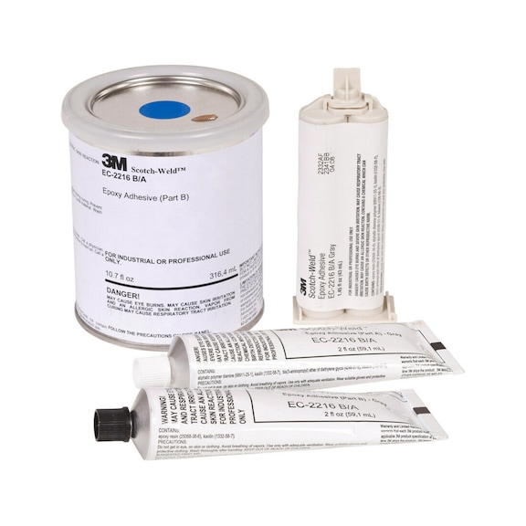 3M Scotch-Weld (TM) 2-Komponenten-Konstruktionsklebstoff Grau 135 ml 7100141716 - Epoxyddharzklebstoff