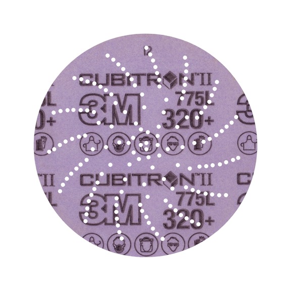 3M Xtract (TM) Cubitron (TM) film disk 775L 127 mm 320+ 500LG 7100145363 - Film disk