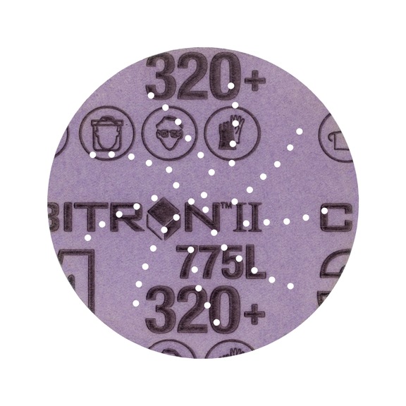 3M Xtract (TM) Cubitron (TM) Filmscheibe 775L 76 mm 320+ multihole 7100145433 - Filmscheibe