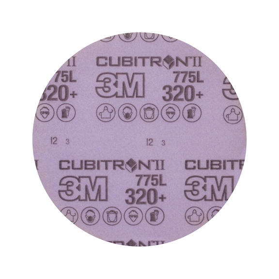 3M Cubitron (TM) Hookit (TM) film disk 775L 150 mm 320+ 7100145462 - Film disk