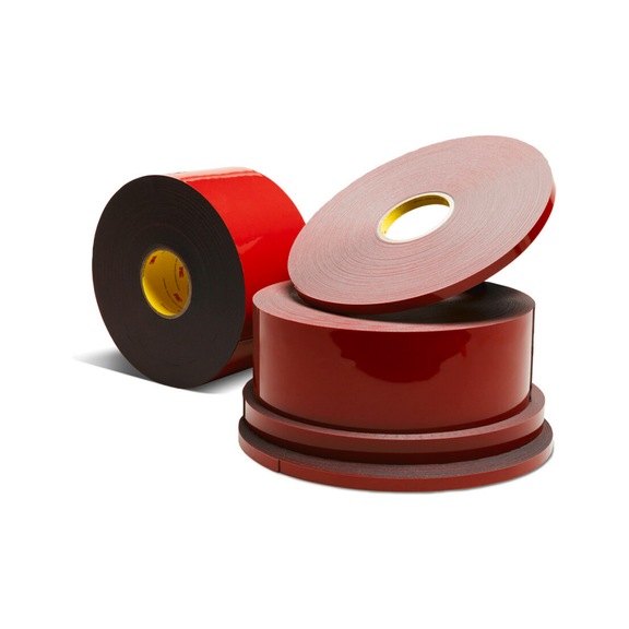 3M Adhesive tape double-sided PX5008F Grey 0.8 mm 10 mm x 66 m 7100153876 - Polyethylene adhesive tape