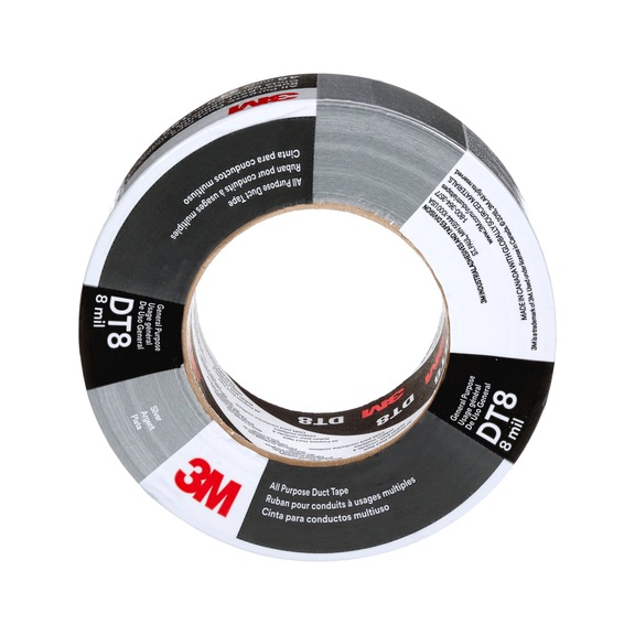 3M All Purpose Fabric Tape DT8 Silver 48 mm x 23 m 0.2 mm 7100158365 - Fabric tape