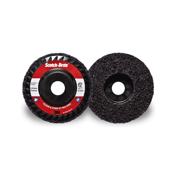 3M Scotch-Brite (TM) coarse cleaning disc XT-DC Pro 200 mm x 13 mm 7100176348 - Coarse cleaning wheel