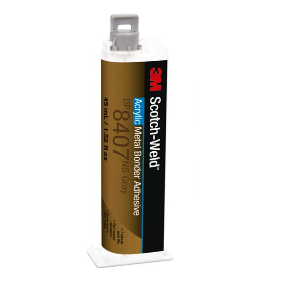 3M Scotch-Weld (TM) 2-component construction adhesive gray 45 ml 7100179482 - Acrylic adhesive