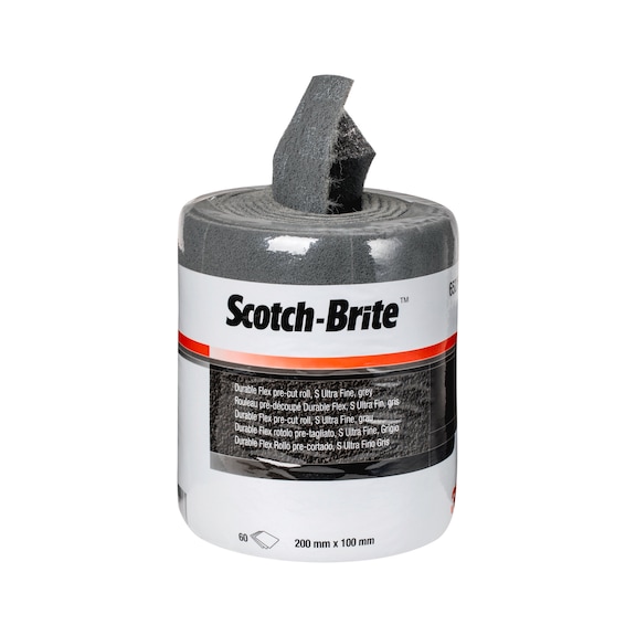 3M Scotch-Brite (TM) Durable Flex non-woven roll red 150 mm x 10 m A VFN 7100182486 - Fleece roll