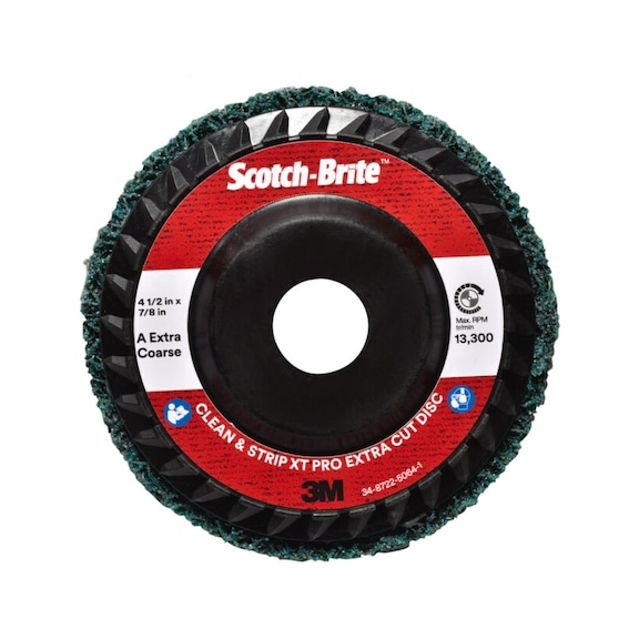 3M Scotch-Brite (TM) coarse cleaning disc XT-RD Pro 178x22 mm type 27 7100192338 - Coarse cleaning wheel