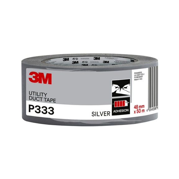 3M Fabric Adhesive Tape P333 SILVER 48 mm x 50 m 7100192816 - Fabric tape