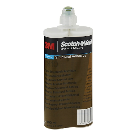 3M Scotch-Weld (TM) 2-component construction adhesive green 400 ml 7100200483 - Acrylic adhesive