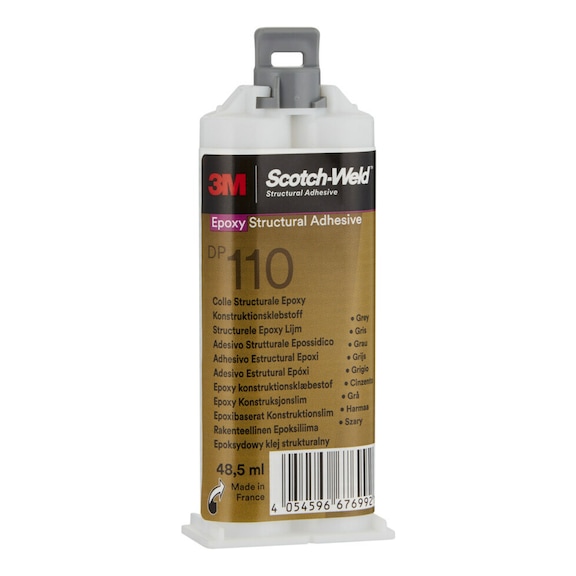 3M Scotch-Weld (TM) 2-Komponenten-Konstruktionsklebstoff Grau 48.5 ml 7100200487 - Epoxyddharzklebstoff
