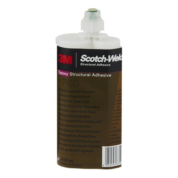 3M Scotch-Weld (TM) 2-Komponenten-Konstruktionsklebstoff Wei&szlig; 400 ml 7100200506 - Epoxyddharzklebstoff