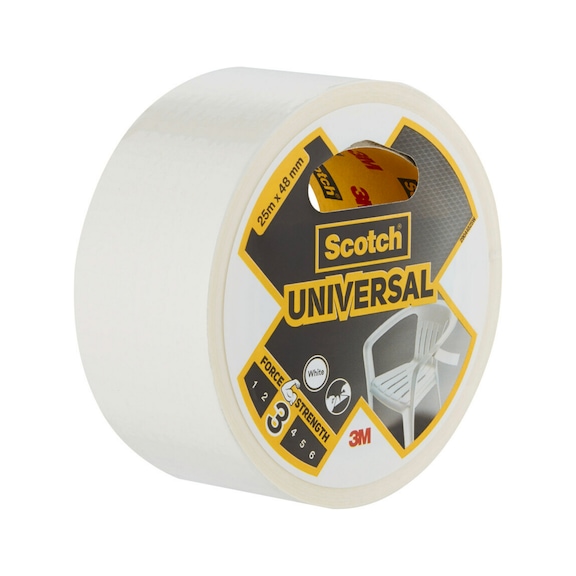 3M Scotch (R) Universal Adhesive Tape 2904 white 25 m x 48 mm 7100205295 - Fabric tape