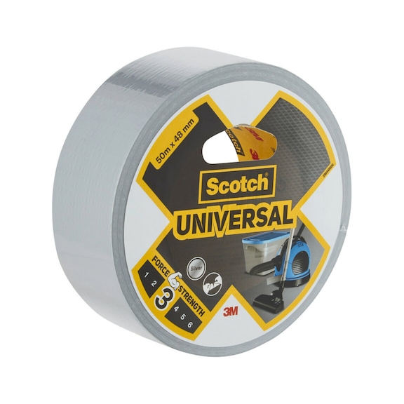 3M Scotch (R) Universal Adhesive Tape 2904 silver 50 m x 48 mm 7100205300 - Fabric tape