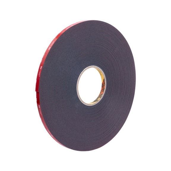 3M VHB (TM) Adhesive Tape 5962F Black 9 mm x 33 m 1.6 mm 7100211837 - 3M adhesive tape double-sided (not specified)