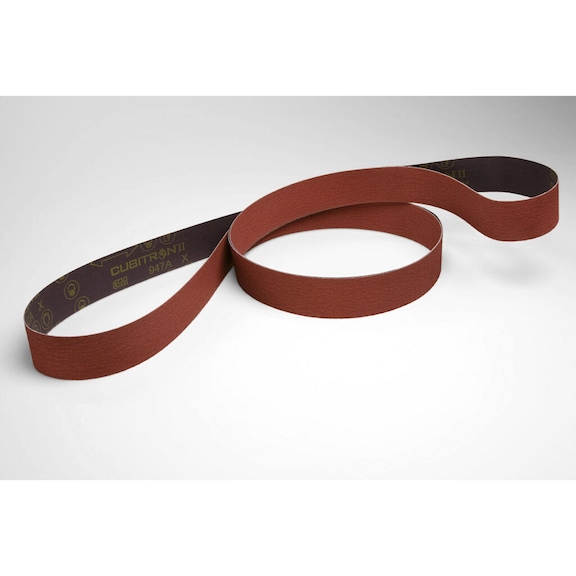 3M Cubitron (TM) fabric abrasive belt 784F 100 mm x 3000 mm 36+ 7100219071 - Fabric sanding belt