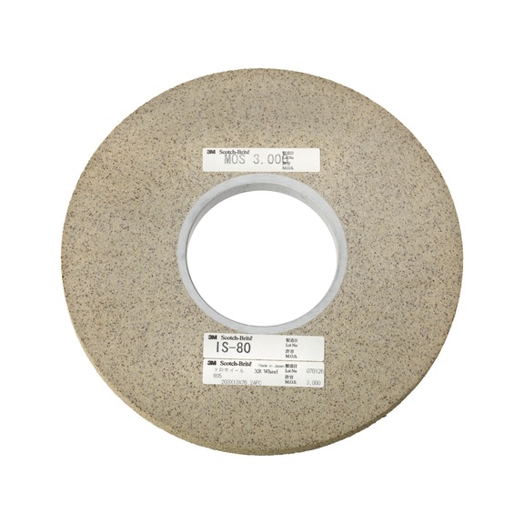 3M Scotch-Brite (TM) compact disc XR-WM 203.2 mm 12.7 mm 76.2 mm 7100242098 - Abrasive made from bonded abrasive with bore or thread