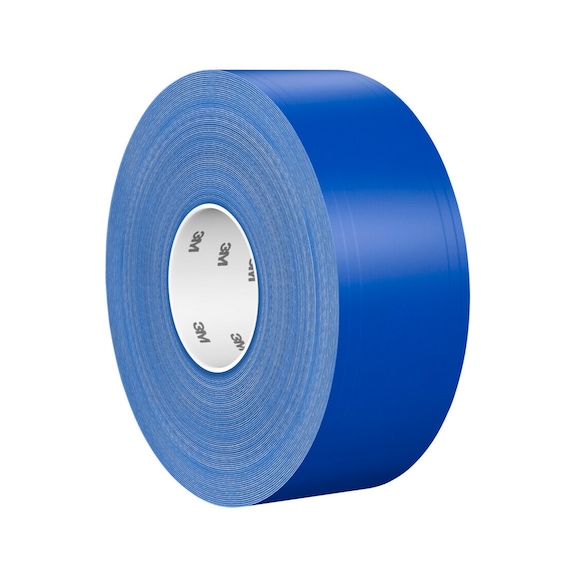3M Durable Floor Marking Tape 971 Blue 76.2 mm x 32.9 m 0.43 mm 7100253517 - Polyester adhesive tape