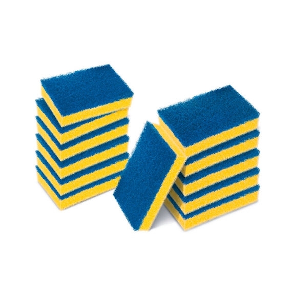 3M Scotch-Brite (R) cleaning sponge 12 pieces 7100257948 - Cloth, sponge, rag, fleece (other)