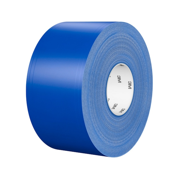 3M Floor marking tape 971L Blue 609.6 mm x 32.9 m 0.43 mm 7100259598 - Polyester adhesive tape