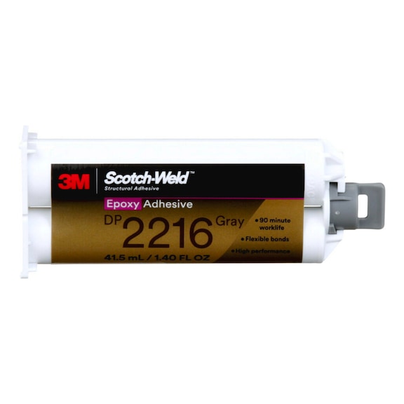 3M Scotch-Weld (TM) 2-Komponenten-Konstruktionsklebstoff Grau 41,5 ml 7100262036 - Epoxyddharzklebstoff