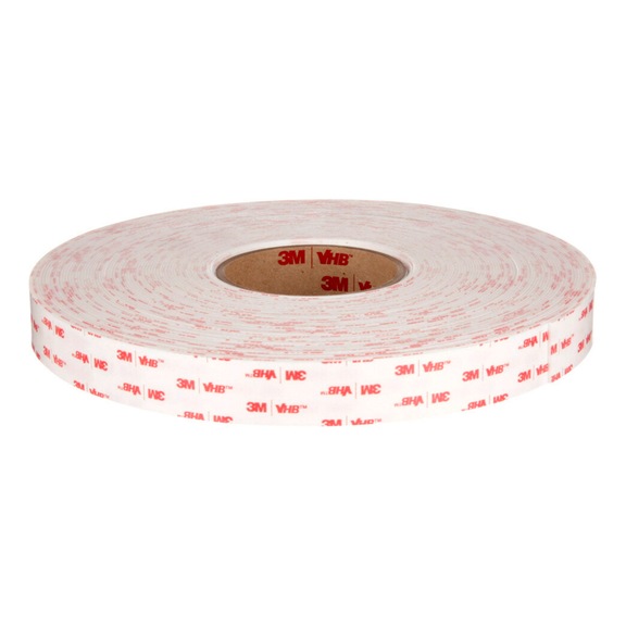 3M VHB (TM) Adhesive Tape 4930P White 6 mm x 33 m 0.6 mm 7100262609 - 3M adhesive tape double-sided (not specified)