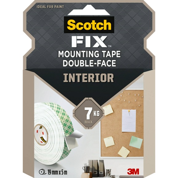 3M Scotch-Fix (TM) interior mounting tape 4496G-1950-P 19 mm x 5 m 7100263168 - Mounting tape