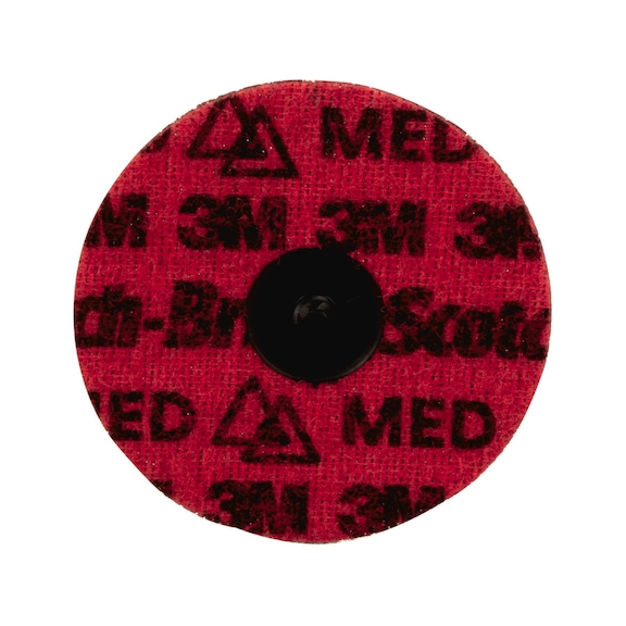 3M Scotch-Brite (TM) Roloc (TM) non-woven disc PN-DR Medium TR 101.6 mm 7100264142 - Non-woven grinding wheel