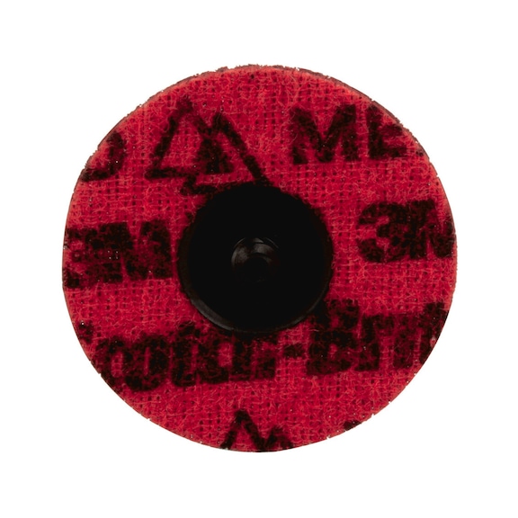 3M Scotch-Brite (TM) Roloc (TM) Vliesscheibe PN-DR Mittel TR 76.2 mm 7100264196 - Vlies-Schleifscheibe