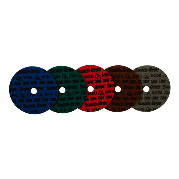 3M Scotch-Brite (TM) precision non-woven disc PN-DH Extra coarse 125 mm 7100274226 - Non-woven grinding wheel