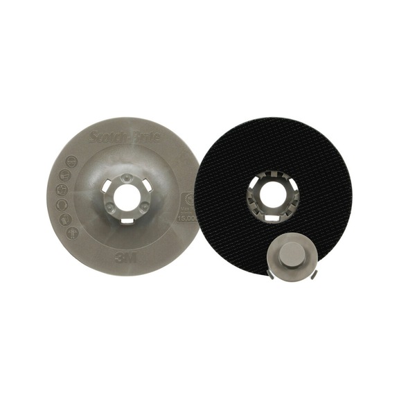 3M Scotch-Brite (TM) Universal backing pad 89869 100 mm 7100276338 - Backing pad without adhesive function