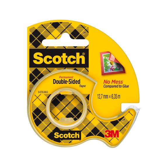 3M Scotch (R) adhesive tape double-sided 136D-MDOEU 12.7 mm x 6.3 m 7100276528 - 3M adhesive tape double-sided (not specified)