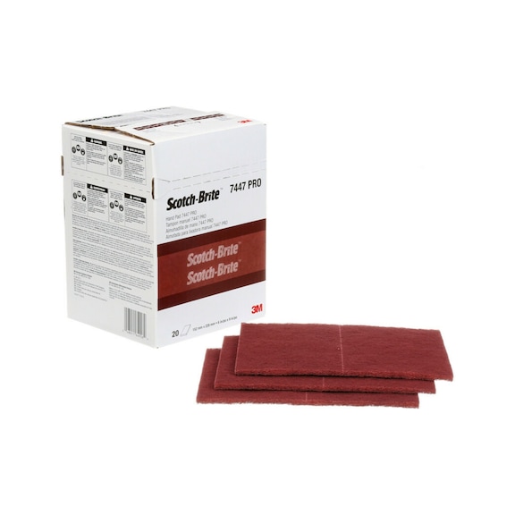 3M Scotch-Brite (TM) Handpad 7448 PRO 158 mm x 224 mm S UFN 7100288566 - Hand sanding pad