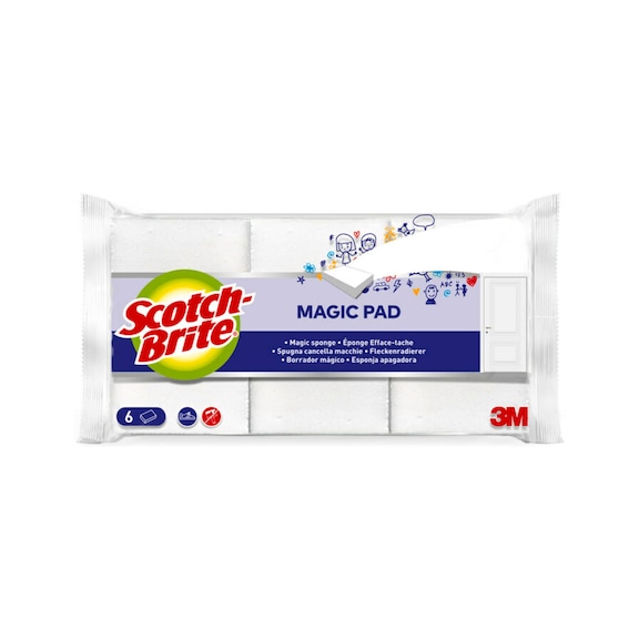 3M Scotch-Brite (R) Magic Pad 6 pieces 7100303926 - Cloth, sponge, rag, fleece (other)