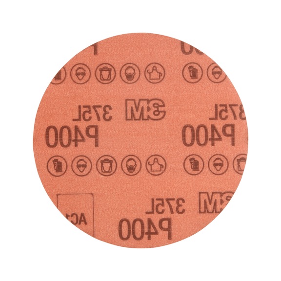 3M Hookit (TM) film disk 375L 150 mm P320 unperforated 7100305574 - Film disk
