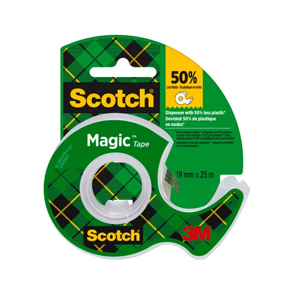 3M Scotch (R) Magic (TM) Invisible Adhesive Tape 19 mm x 25 mm 7100308145 - Adhesive film