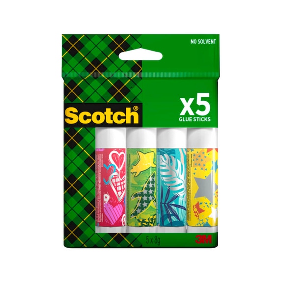 3M Scotch (R) Permanent-Klebestift 8&nbsp;g 5&nbsp;Stifte 7100309017 - Klebstoff (technisch, Sonstiges)