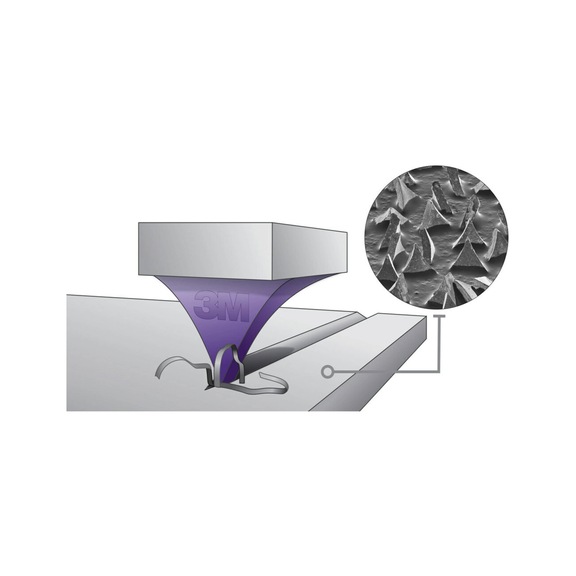 3M Cubitron (TM) 3 fiber disc 1187C 36+ 100 mm x 16 mm slotted 7100309798 - Fiber grinding wheel