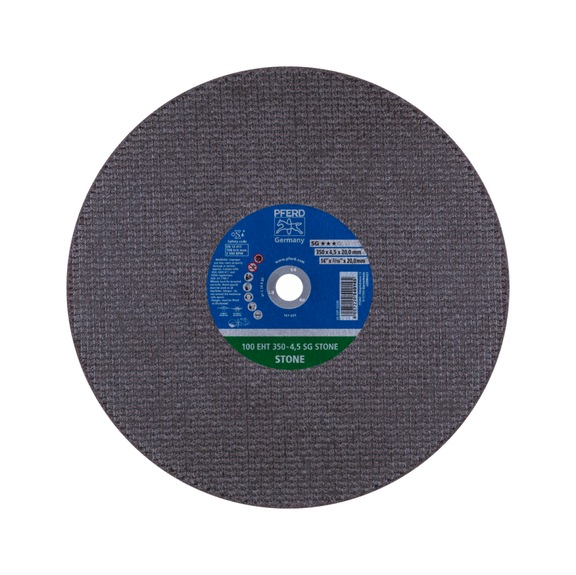 PFERD Cut-off wheel EHT 350x4.5x20mm SG STONE for stone 100 m/s - Cut-off wheel