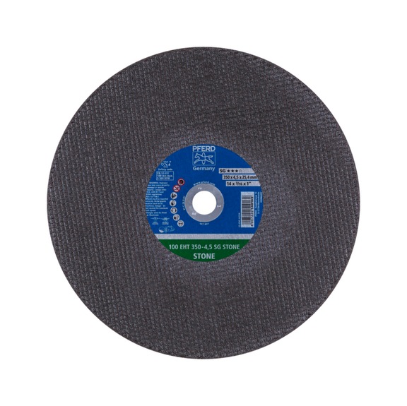 PFERD Cut-off wheel EHT 350x4.5x25.4 mm SG STONE for stone 100 m/s - Cut-off wheel