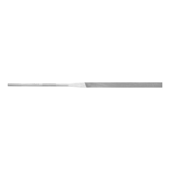 PFERD precision needle file, flat blunt 160mm Swiss cut 0 coarse - Needle file