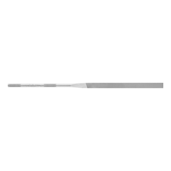 PFERD precision needle file, flat blunt 160mm Swiss cut 2 medium - Needle file